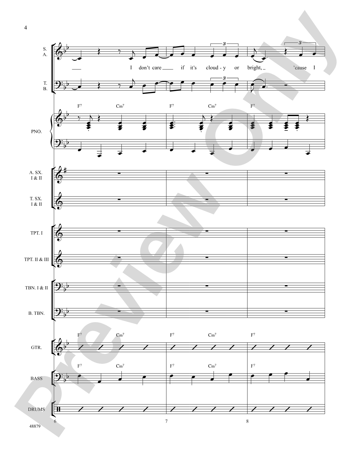 I Only Have Eyes for You: Choral SoundPax