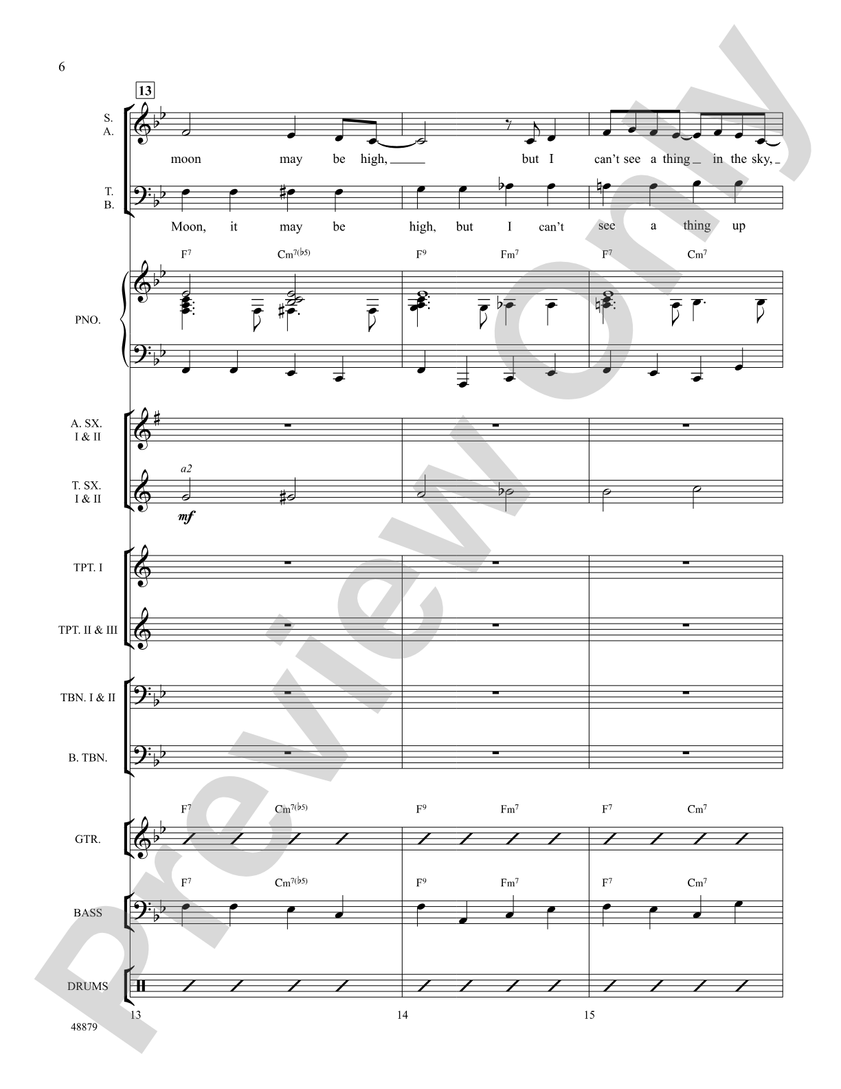 I Only Have Eyes for You: Choral SoundPax