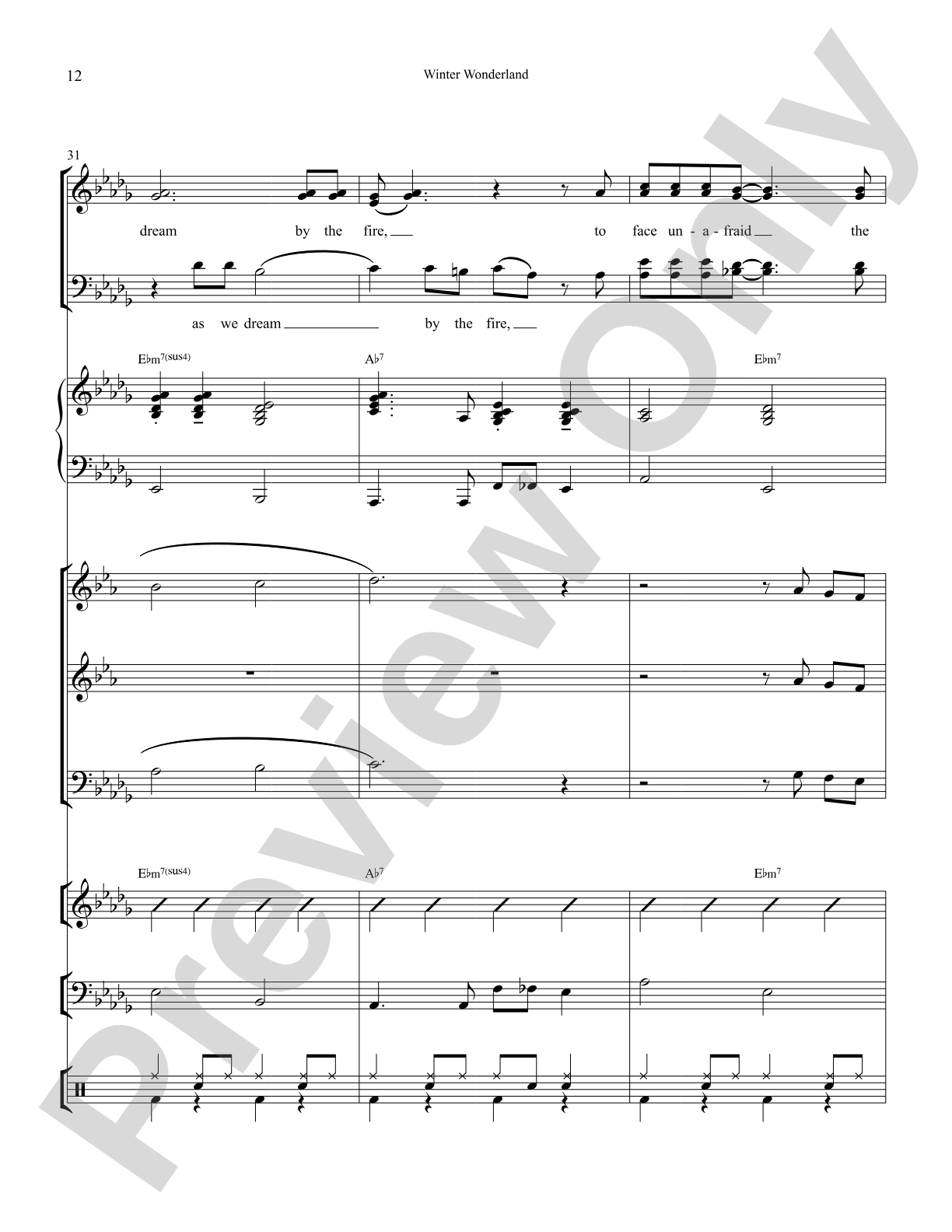 Winter Wonderland: Choral SoundPax