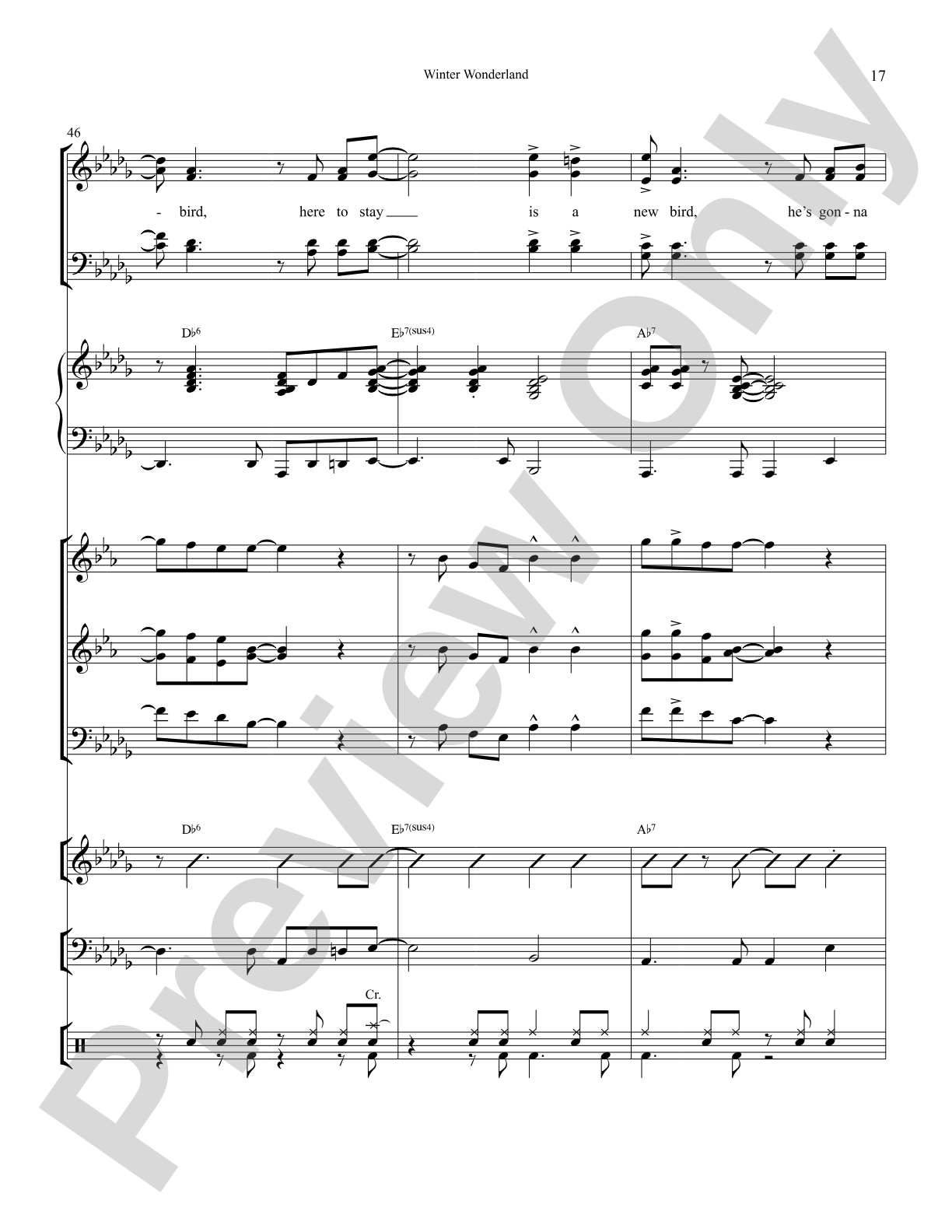 Winter Wonderland: Choral SoundPax