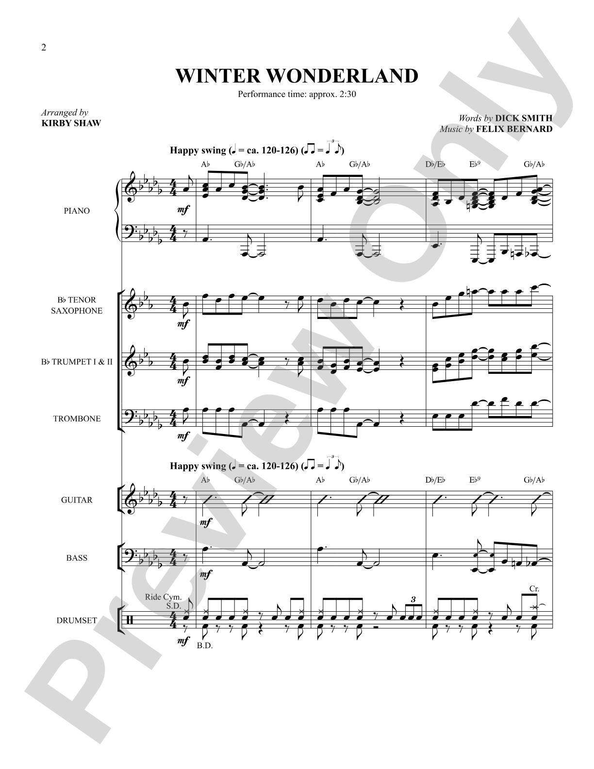 Winter Wonderland: Choral SoundPax