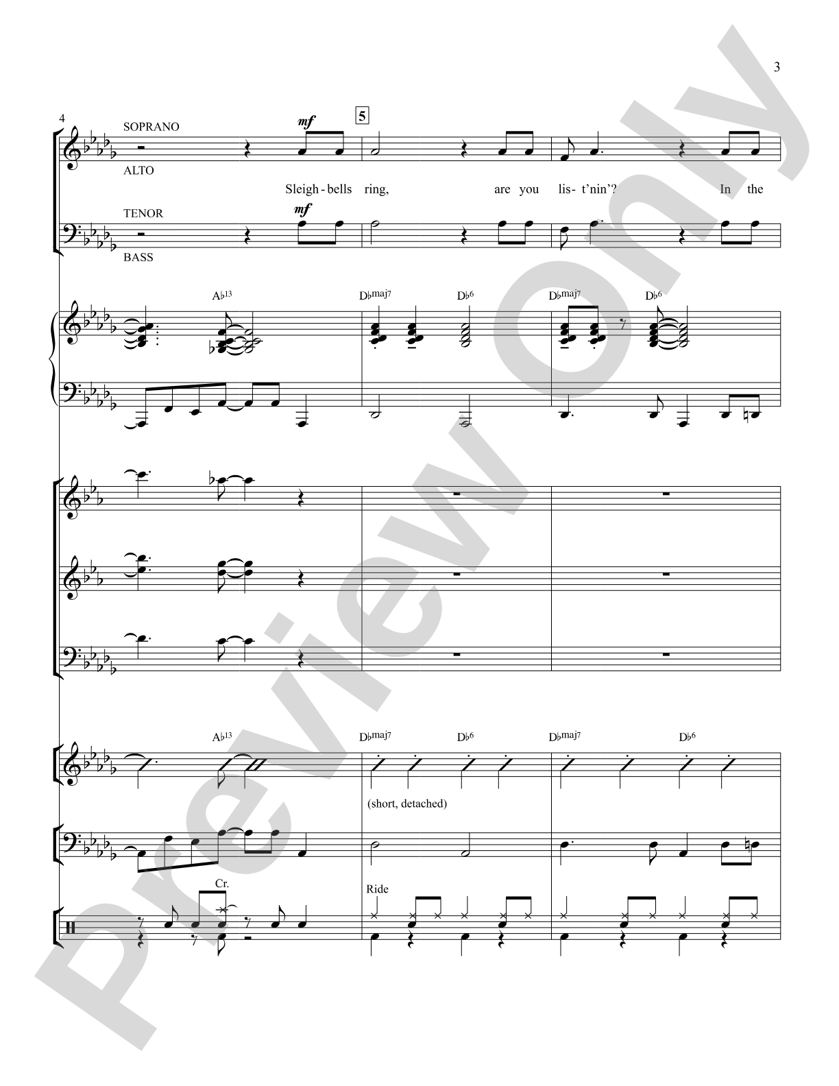Winter Wonderland: Choral SoundPax