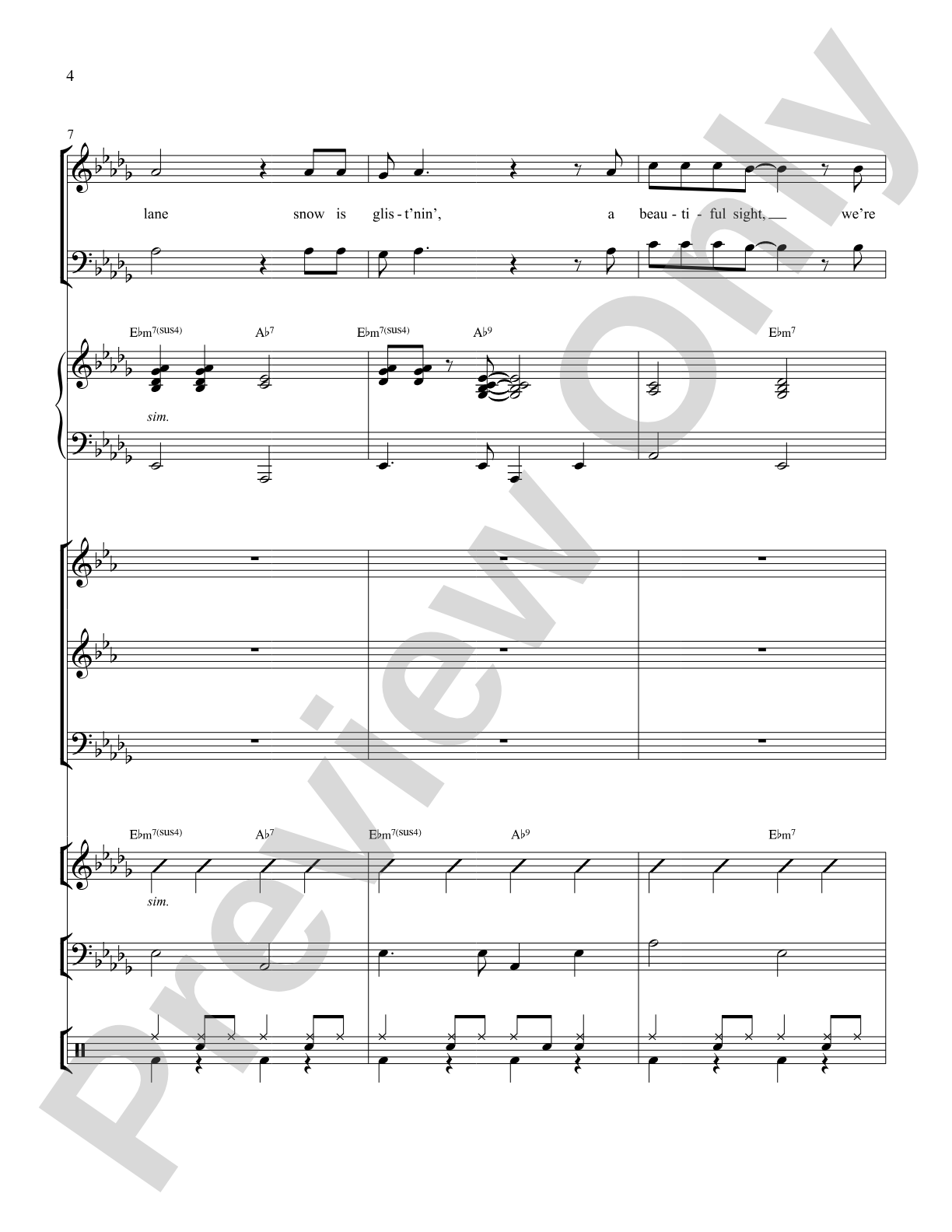 Winter Wonderland: Choral SoundPax