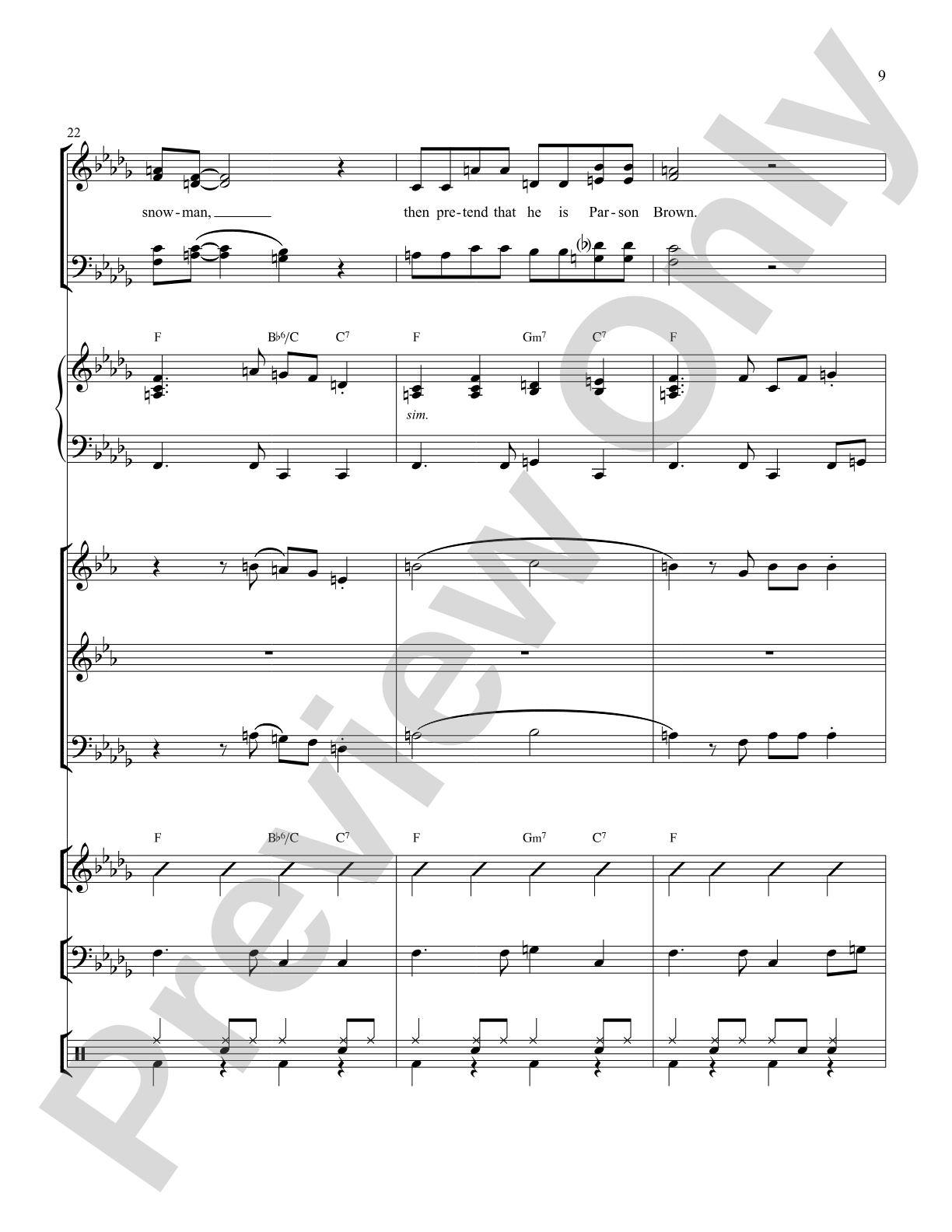Winter Wonderland: Choral SoundPax
