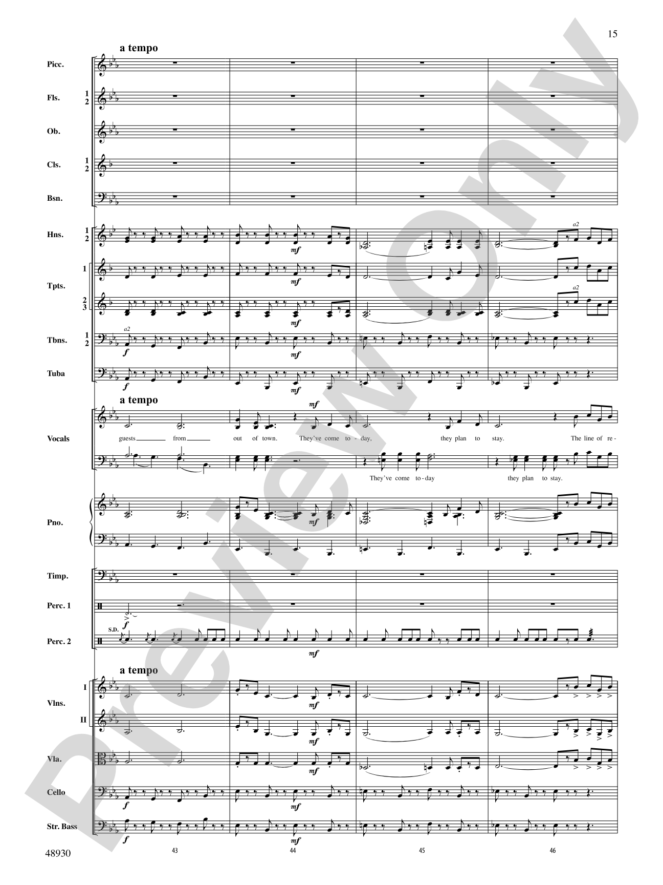 Countdown to Christmas: Score