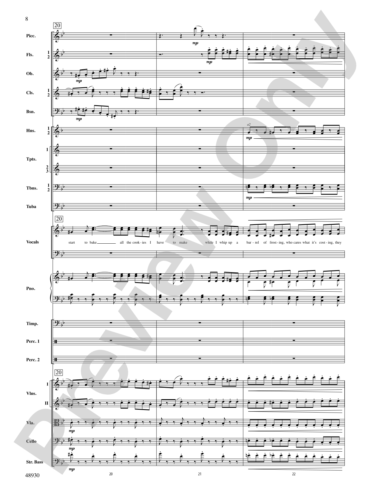 Countdown to Christmas: Score