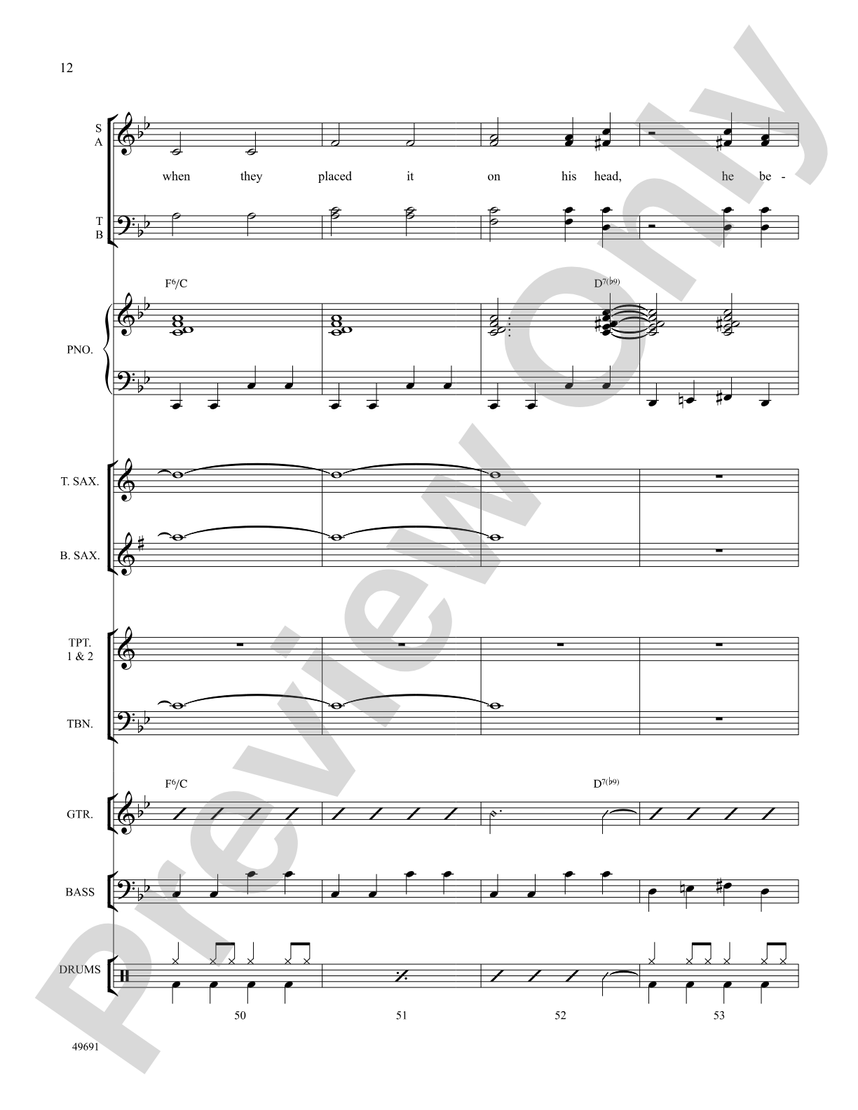 Frosty the Snowman: Choral SoundPax