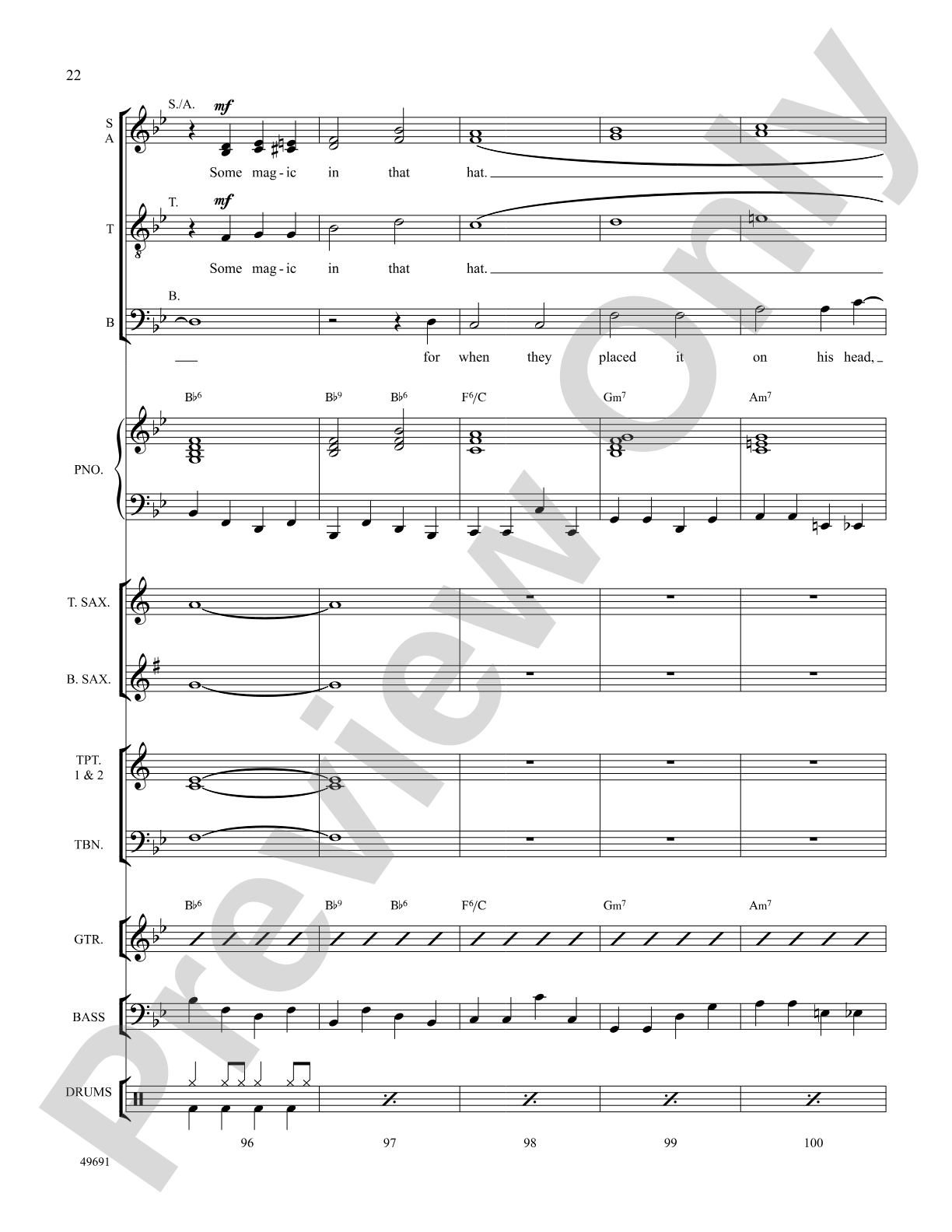 Frosty the Snowman: Choral SoundPax