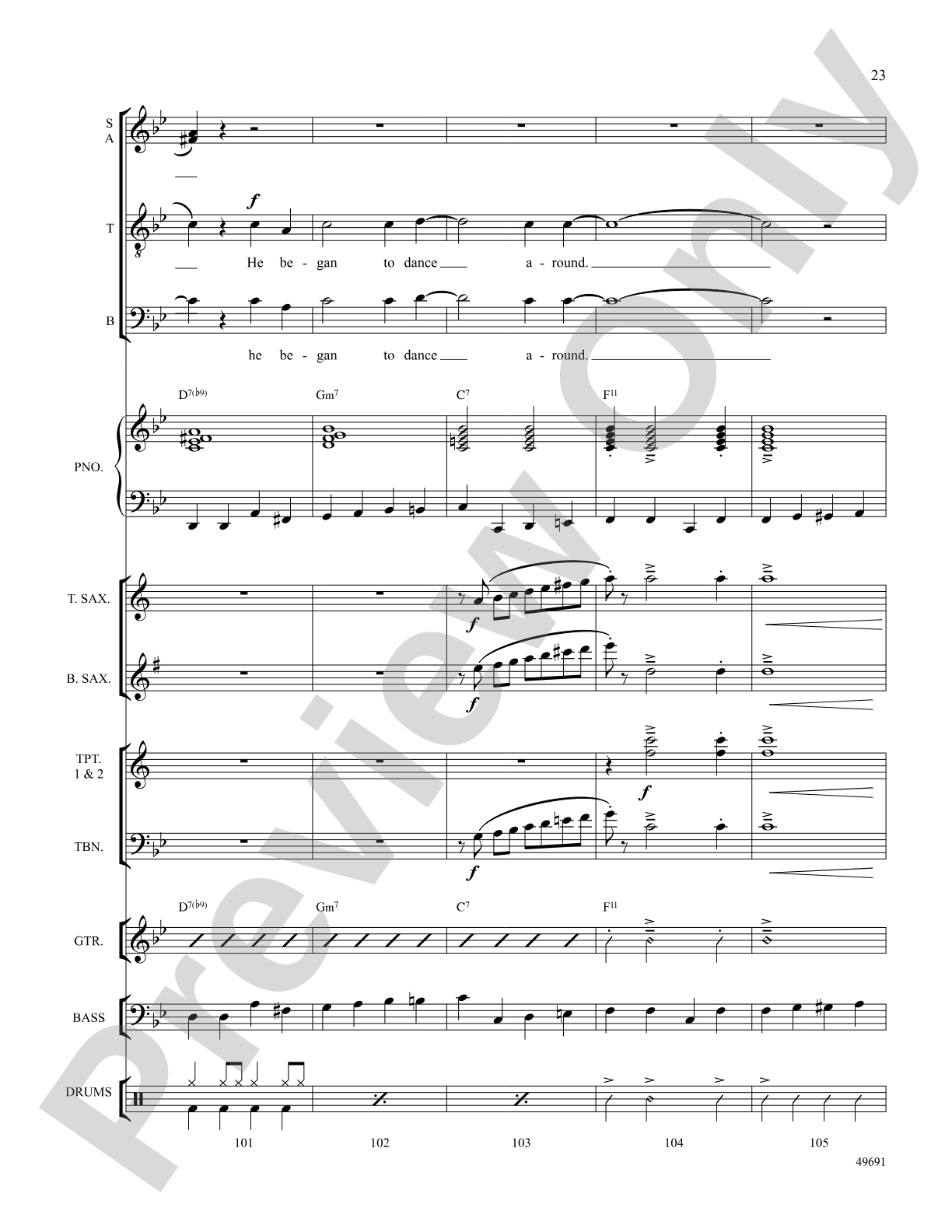 Frosty the Snowman: Choral SoundPax