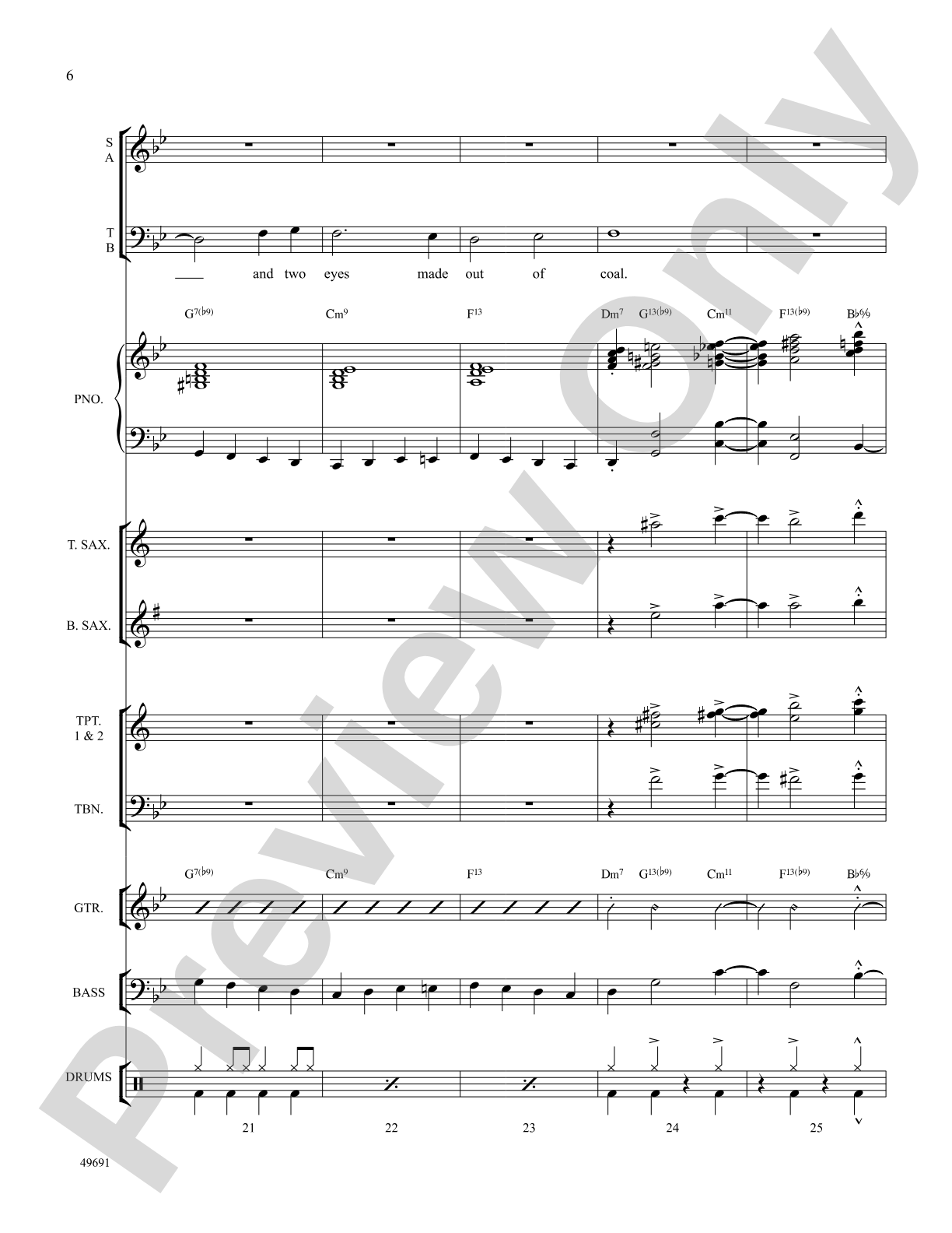 Frosty the Snowman: Choral SoundPax