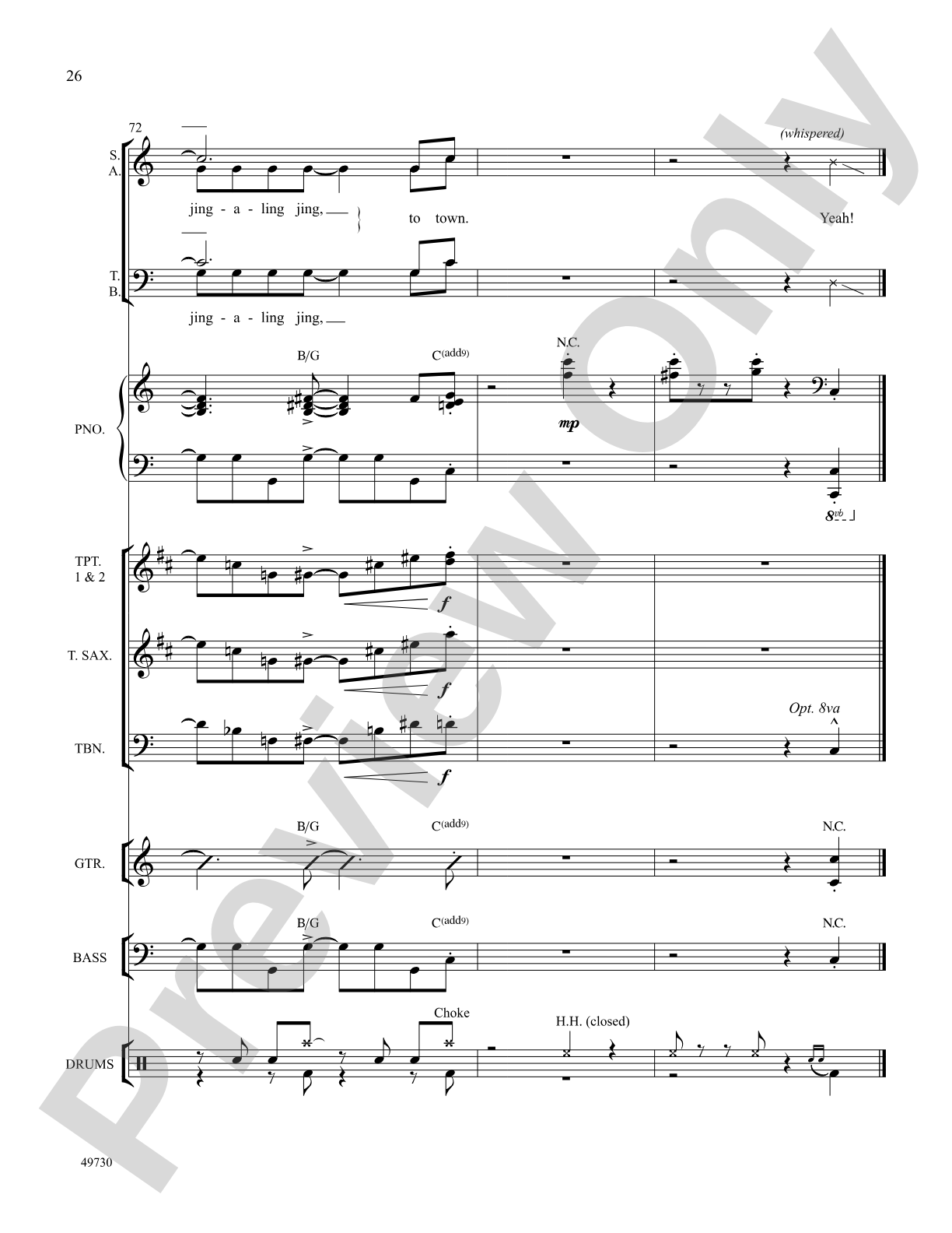 Santa Claus Is Comin' to Town: Choral SoundPax