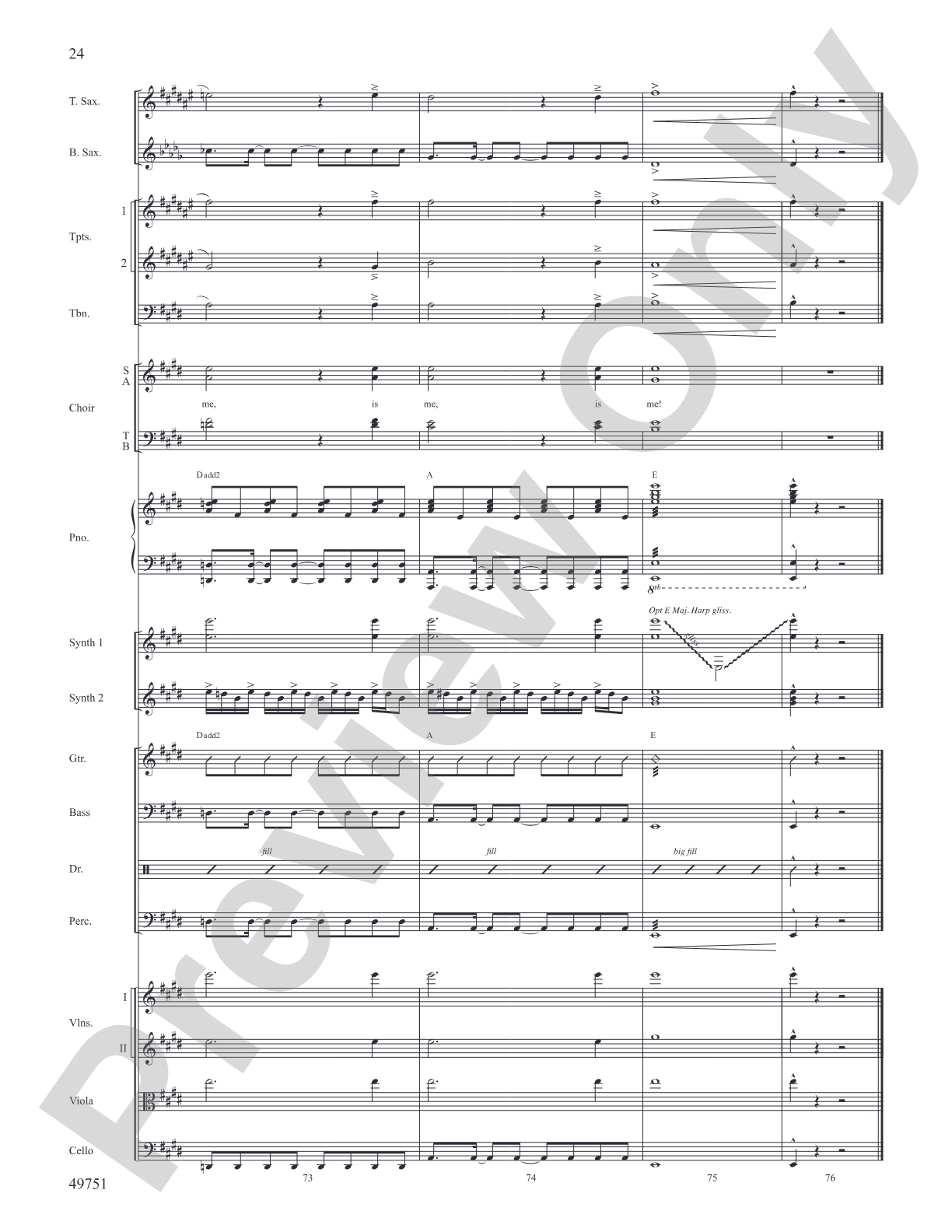The Square Root of Possible: Score