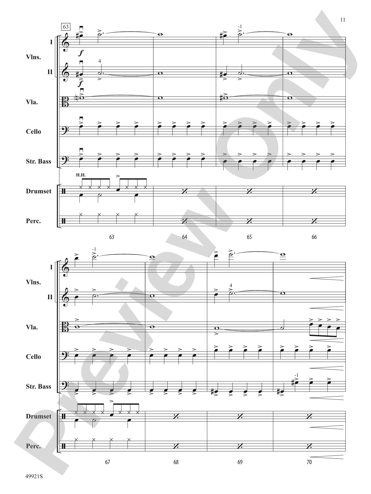 Black Adam: String Orchestra Conductor Score & Parts