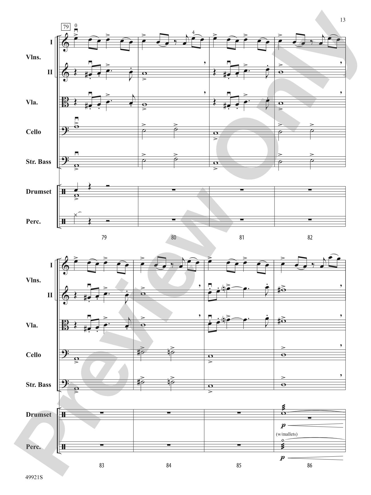 Black Adam: String Orchestra Conductor Score & Parts