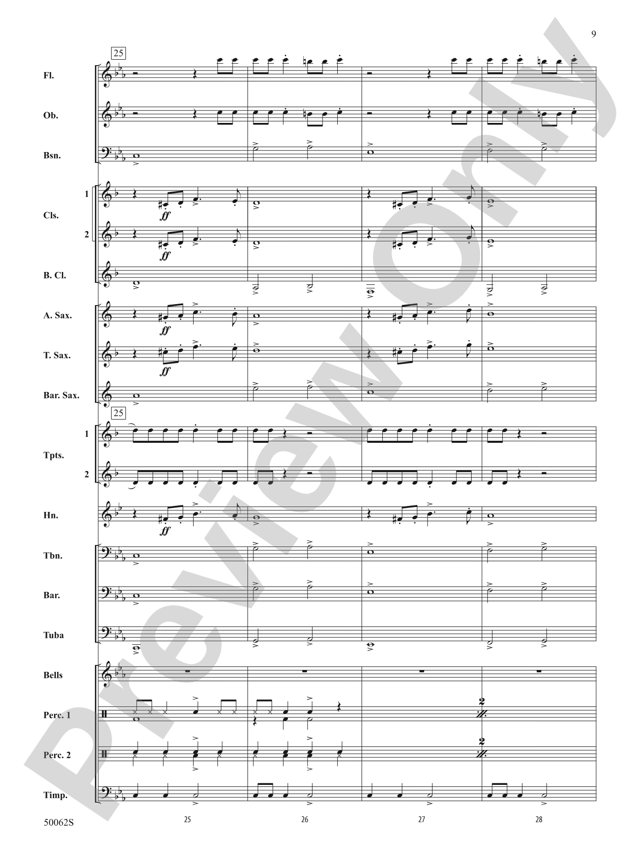 Black Adam: Concert Band Conductor Score & Parts