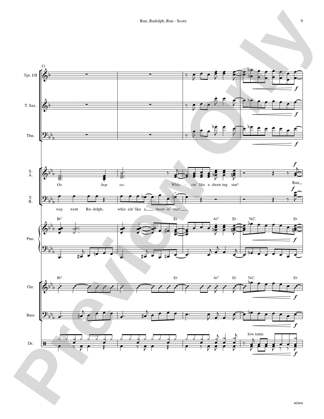 Run, Rudolph, Run: Choral SoundPax