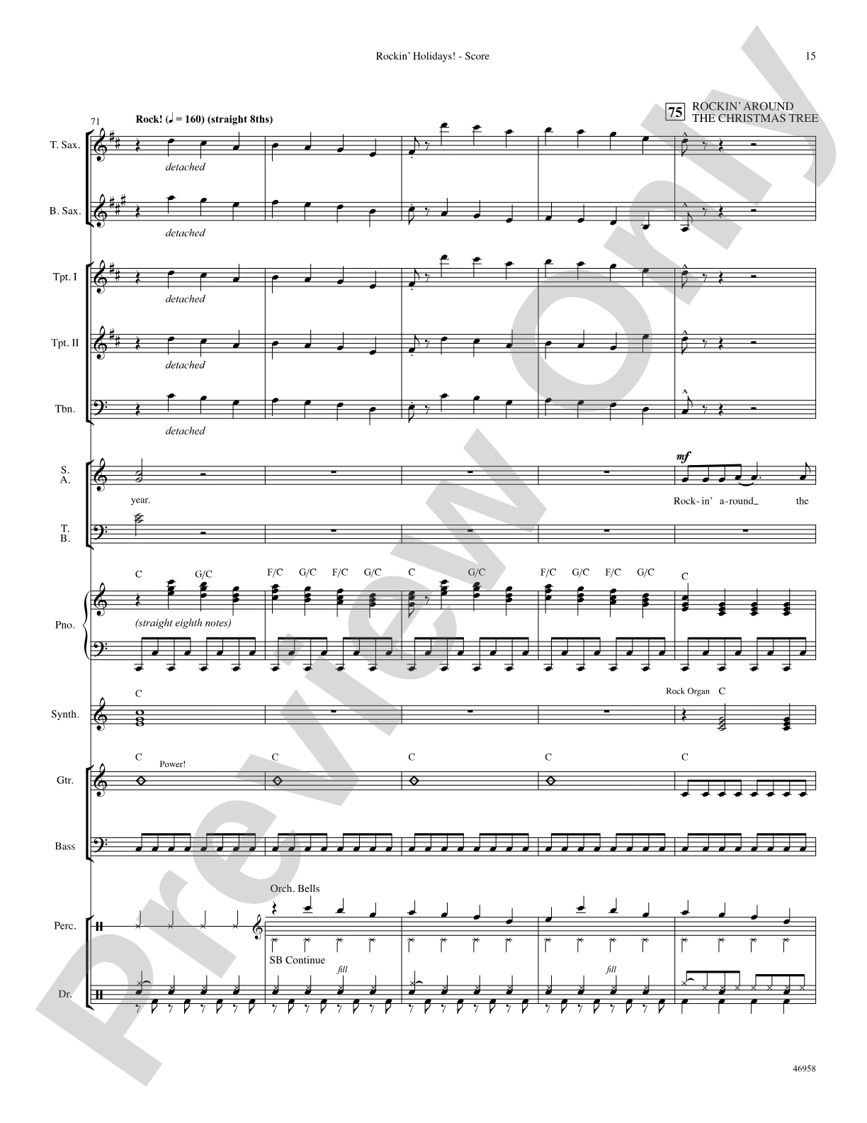 Rockin' Holidays!: Choral SoundPax