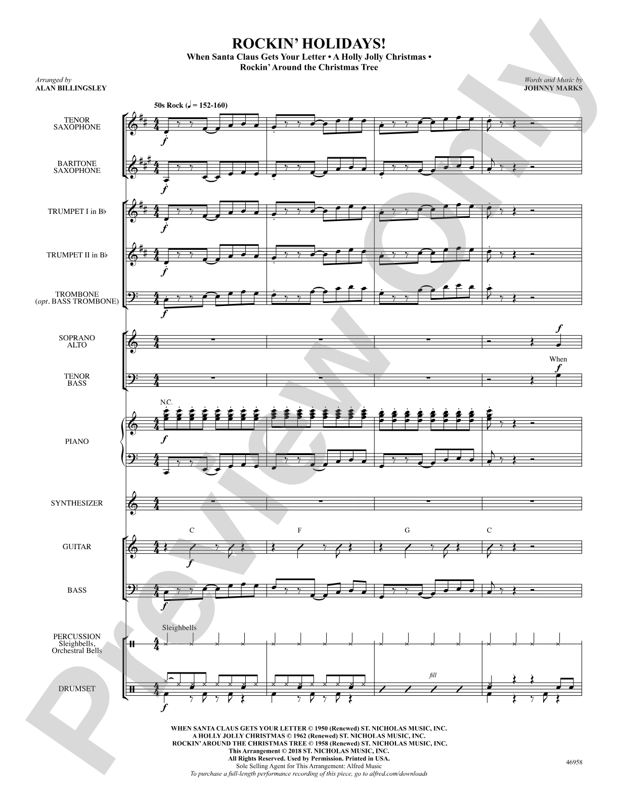 Rockin' Holidays!: Choral SoundPax