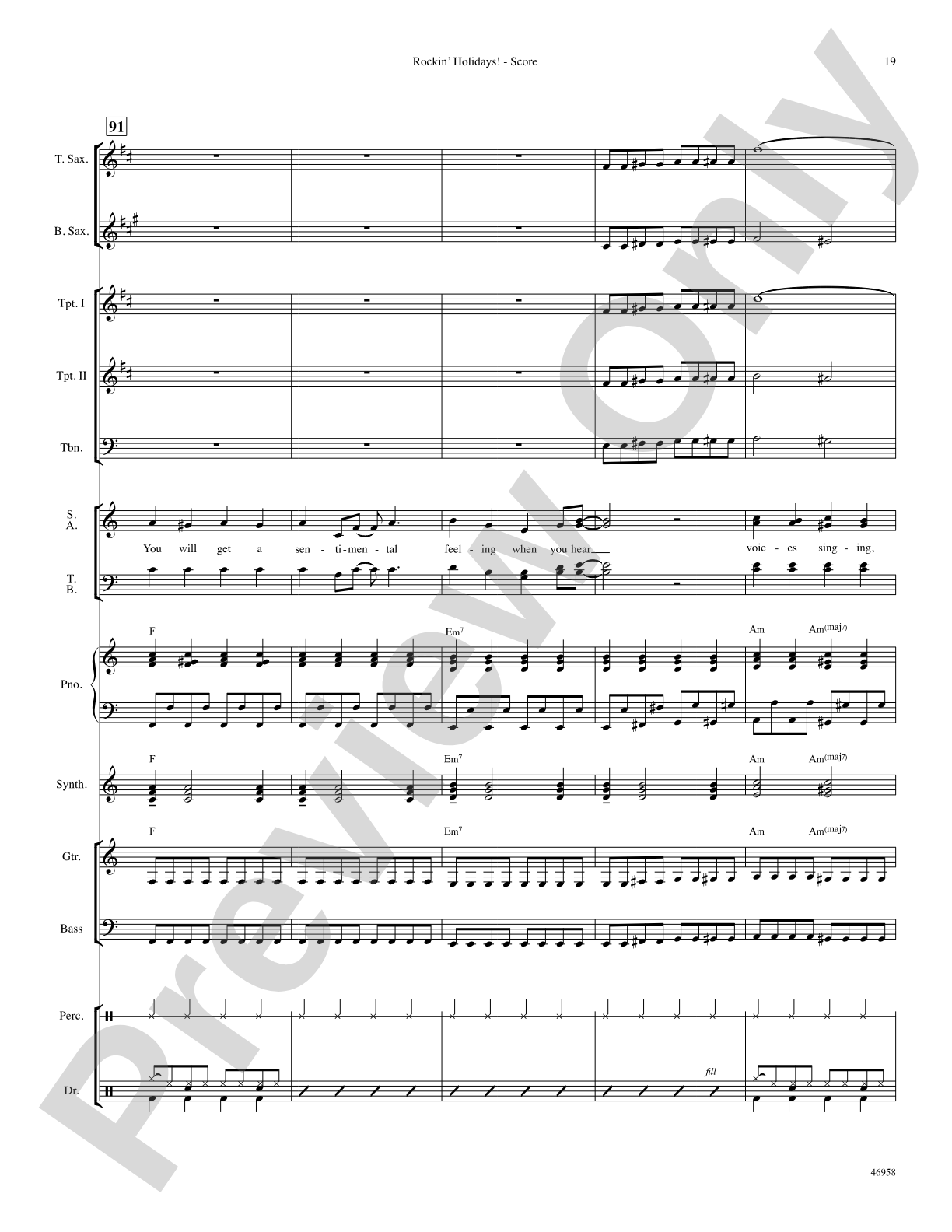 Rockin' Holidays!: Choral SoundPax