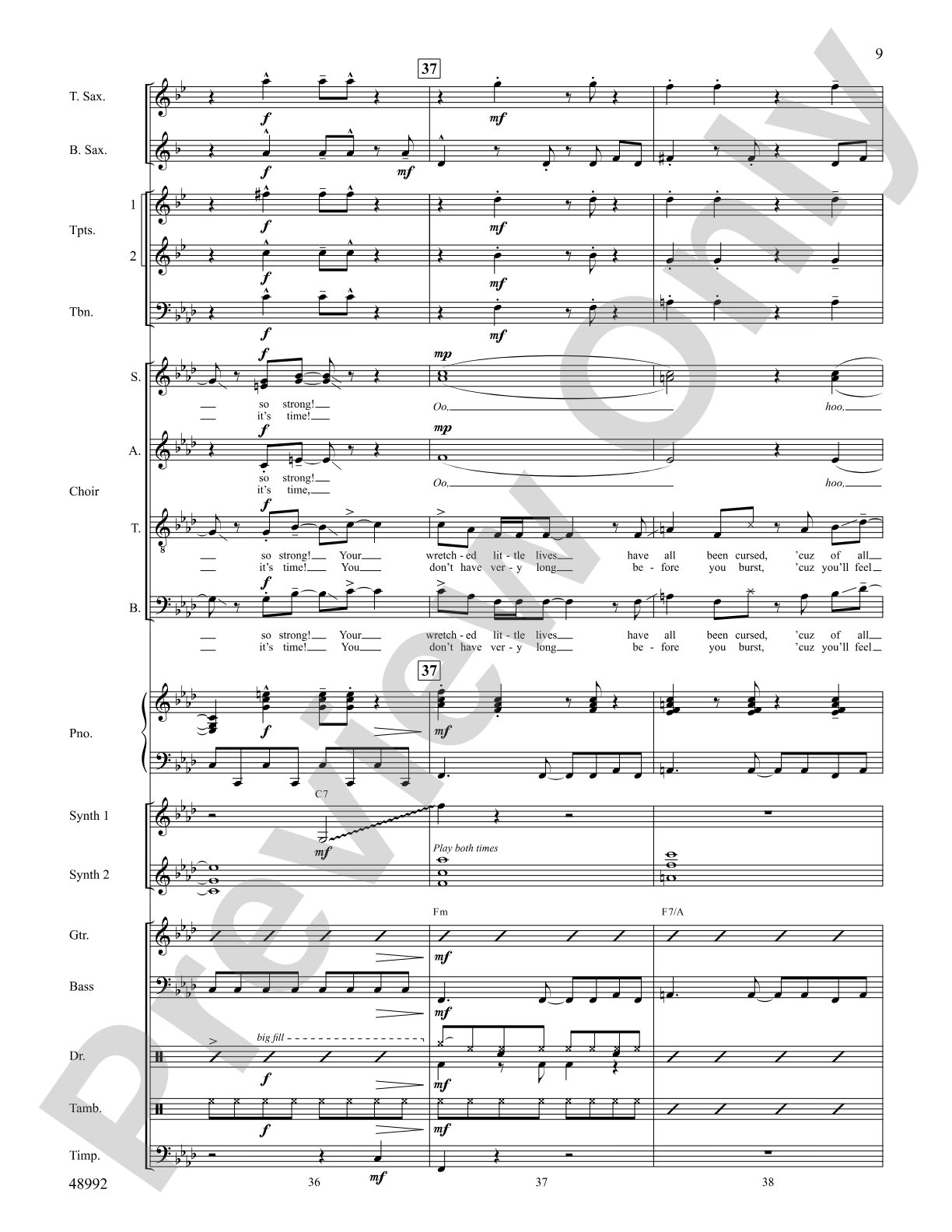 I Put a Spell on You: Choral SoundPax