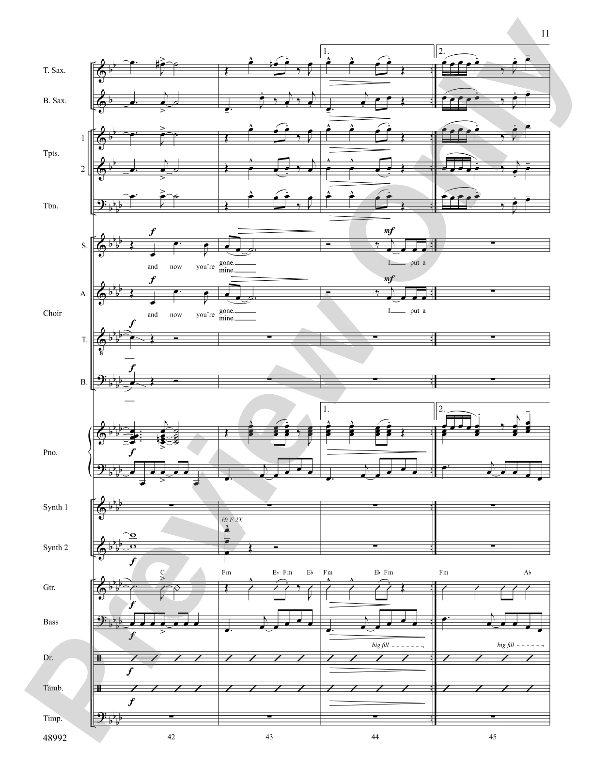 I Put a Spell on You: Choral SoundPax