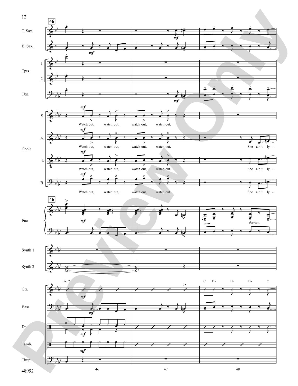 I Put a Spell on You: Choral SoundPax