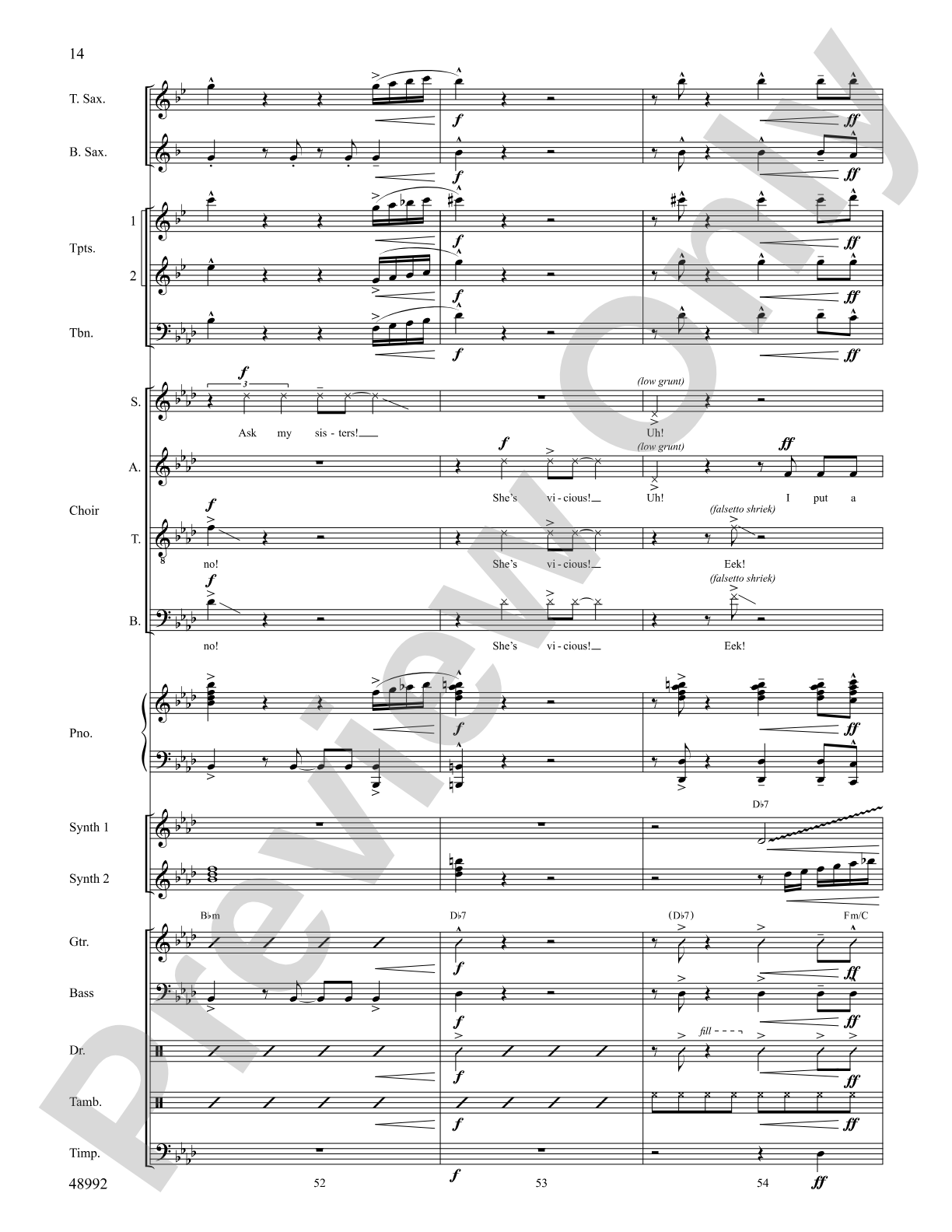 I Put a Spell on You: Choral SoundPax
