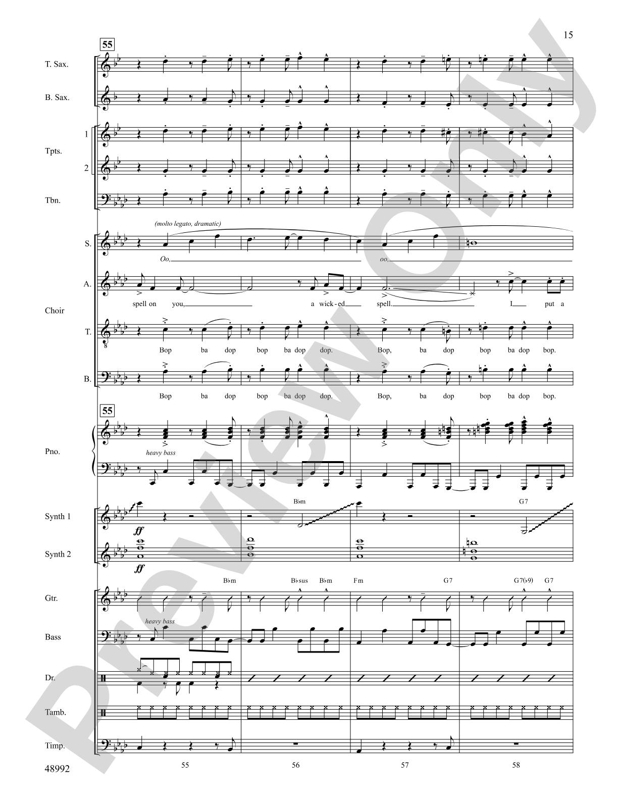 I Put a Spell on You: Choral SoundPax