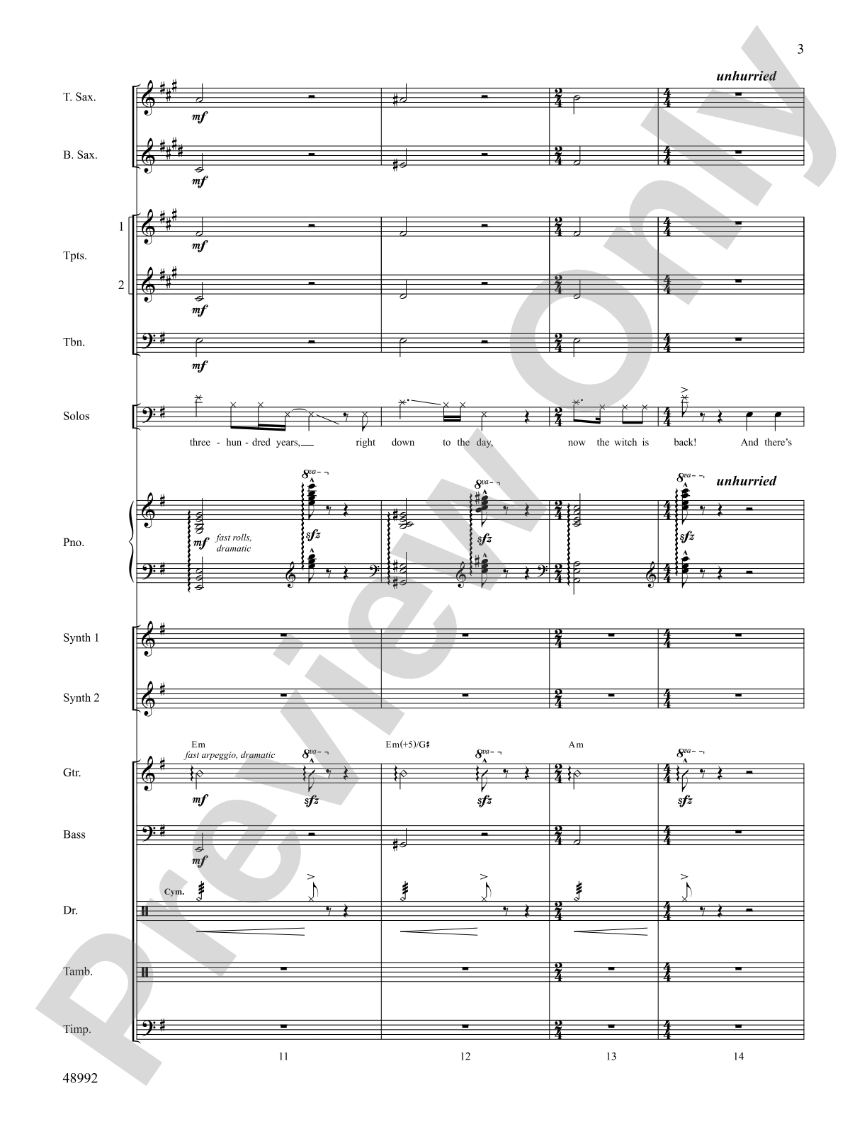 I Put a Spell on You: Choral SoundPax