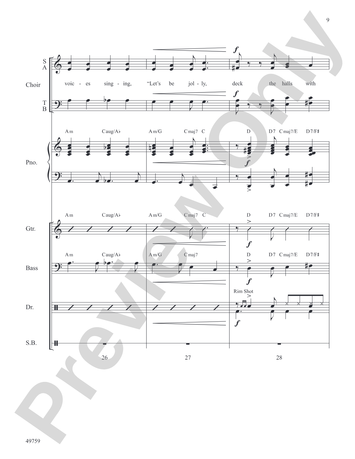 Rockin' Around the Christmas Tree with Jingle Bell Rock: Choral SoundPax