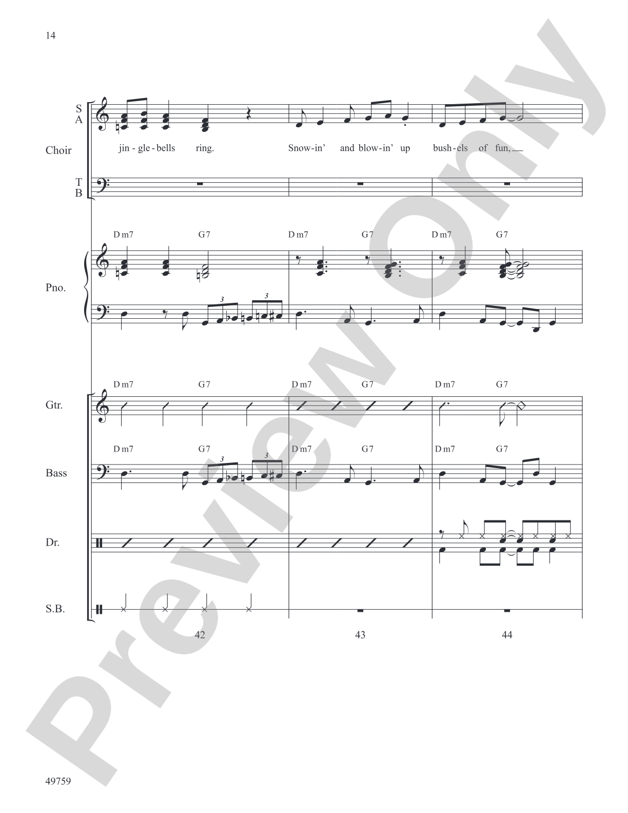 Rockin' Around the Christmas Tree with Jingle Bell Rock: Choral SoundPax
