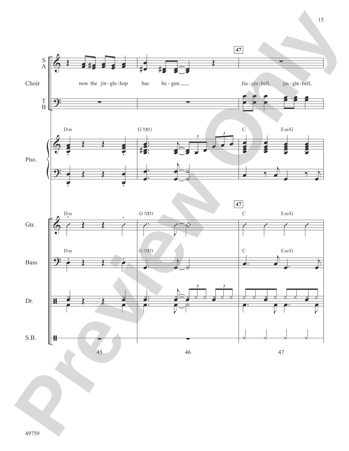Rockin' Around the Christmas Tree with Jingle Bell Rock: Choral SoundPax