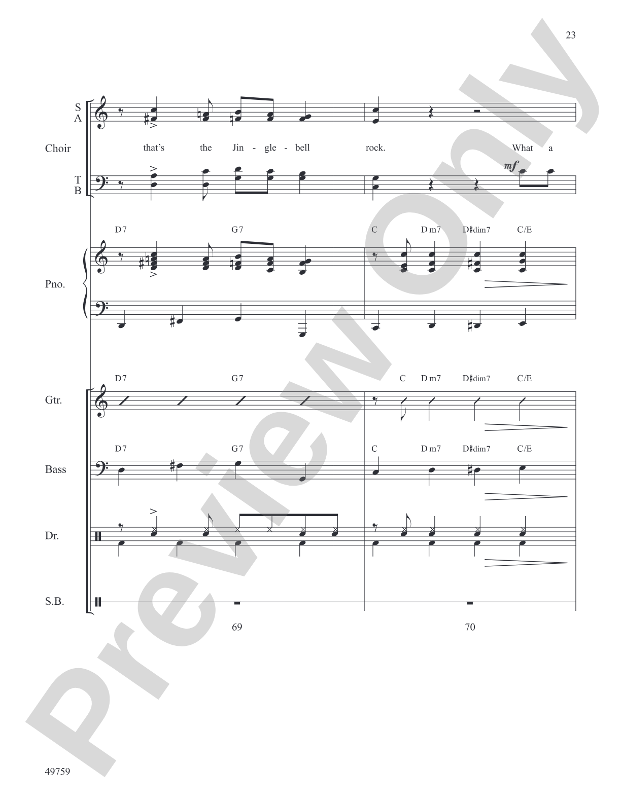 Rockin' Around the Christmas Tree with Jingle Bell Rock: Choral SoundPax
