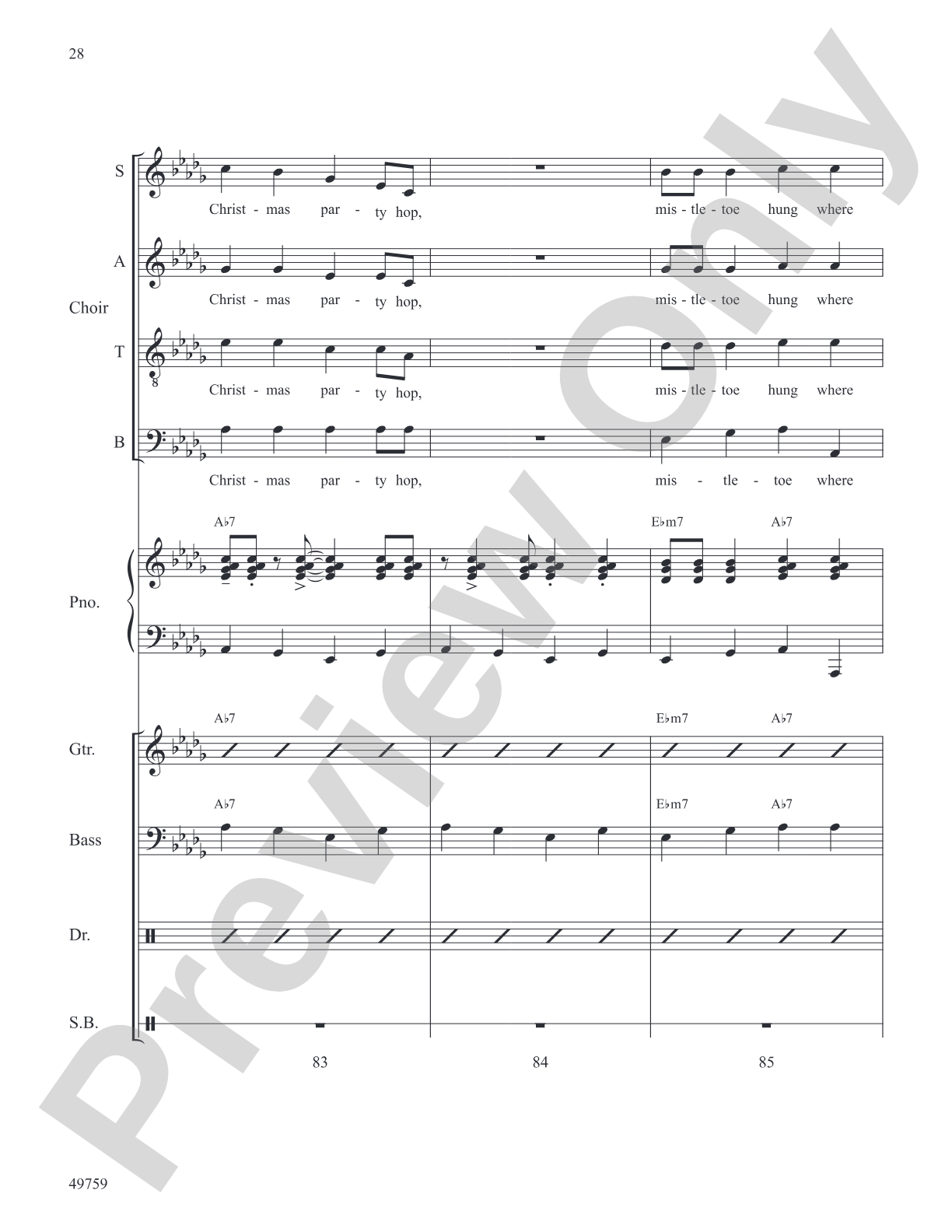 Rockin' Around the Christmas Tree with Jingle Bell Rock: Choral SoundPax