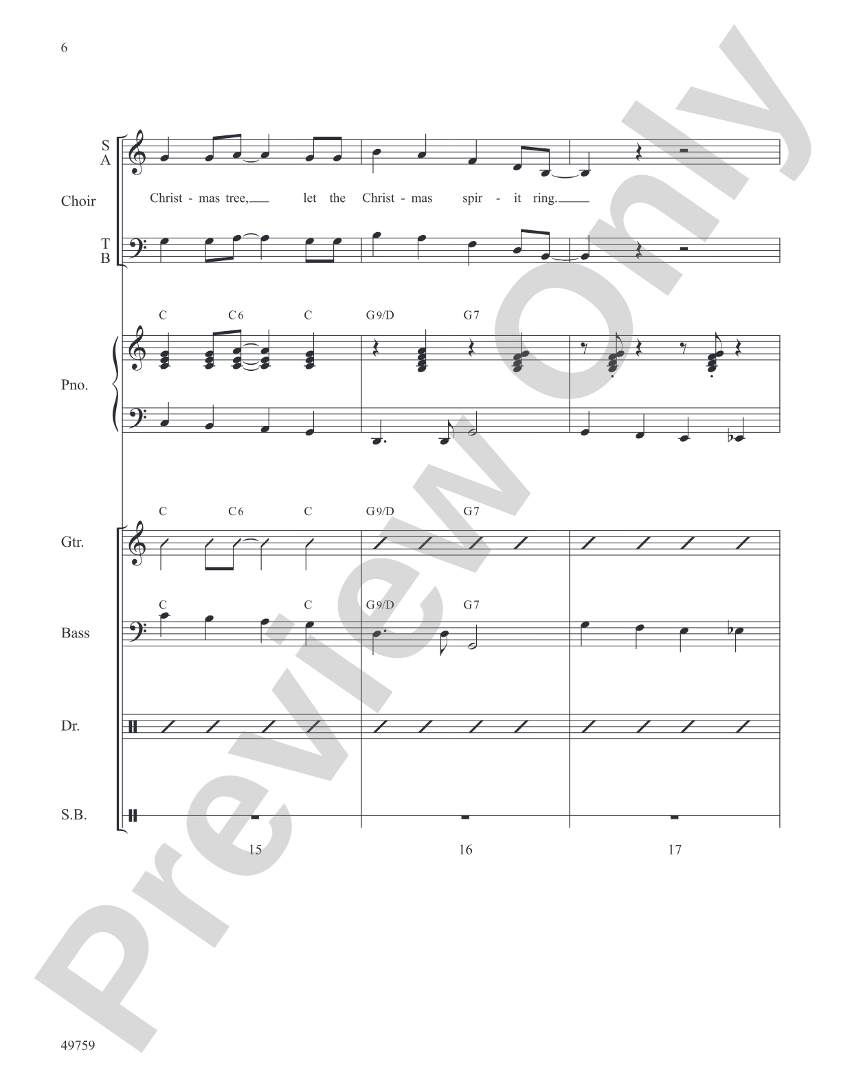 Rockin' Around the Christmas Tree with Jingle Bell Rock: Choral SoundPax