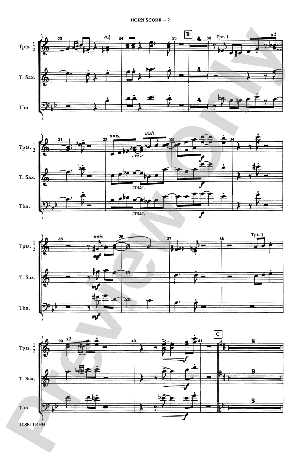 Taking a Chance on Love: Choral Octavo InstruPax