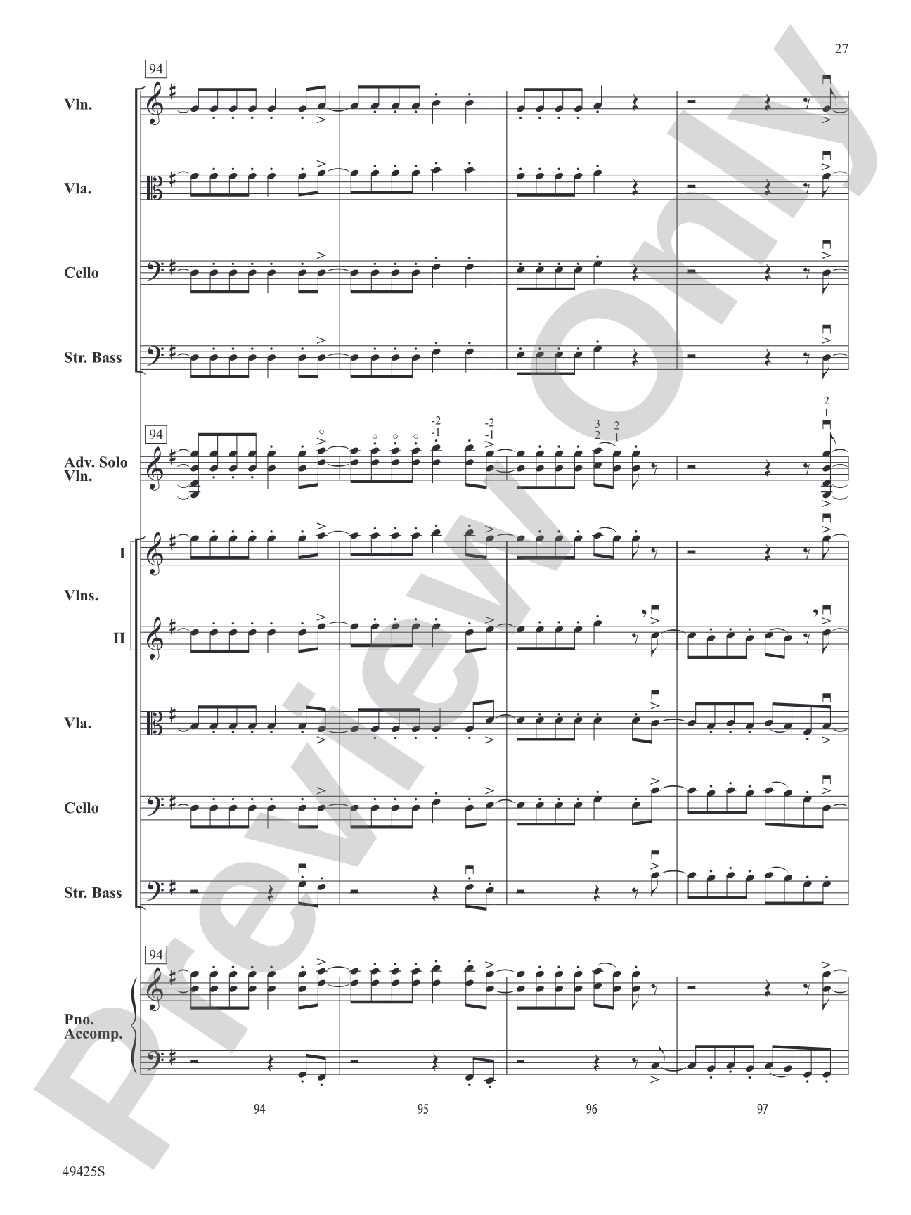 Any Way You Want It / Don't Stop Believin': String Orchestra Conductor Score & Parts