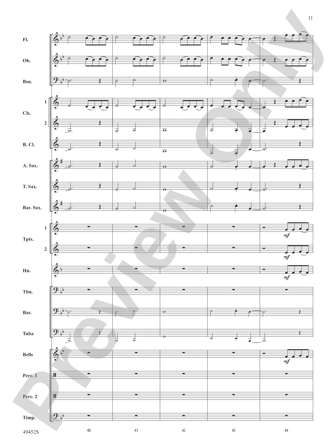 Meant To Be: Concert Band Conductor Score & Parts