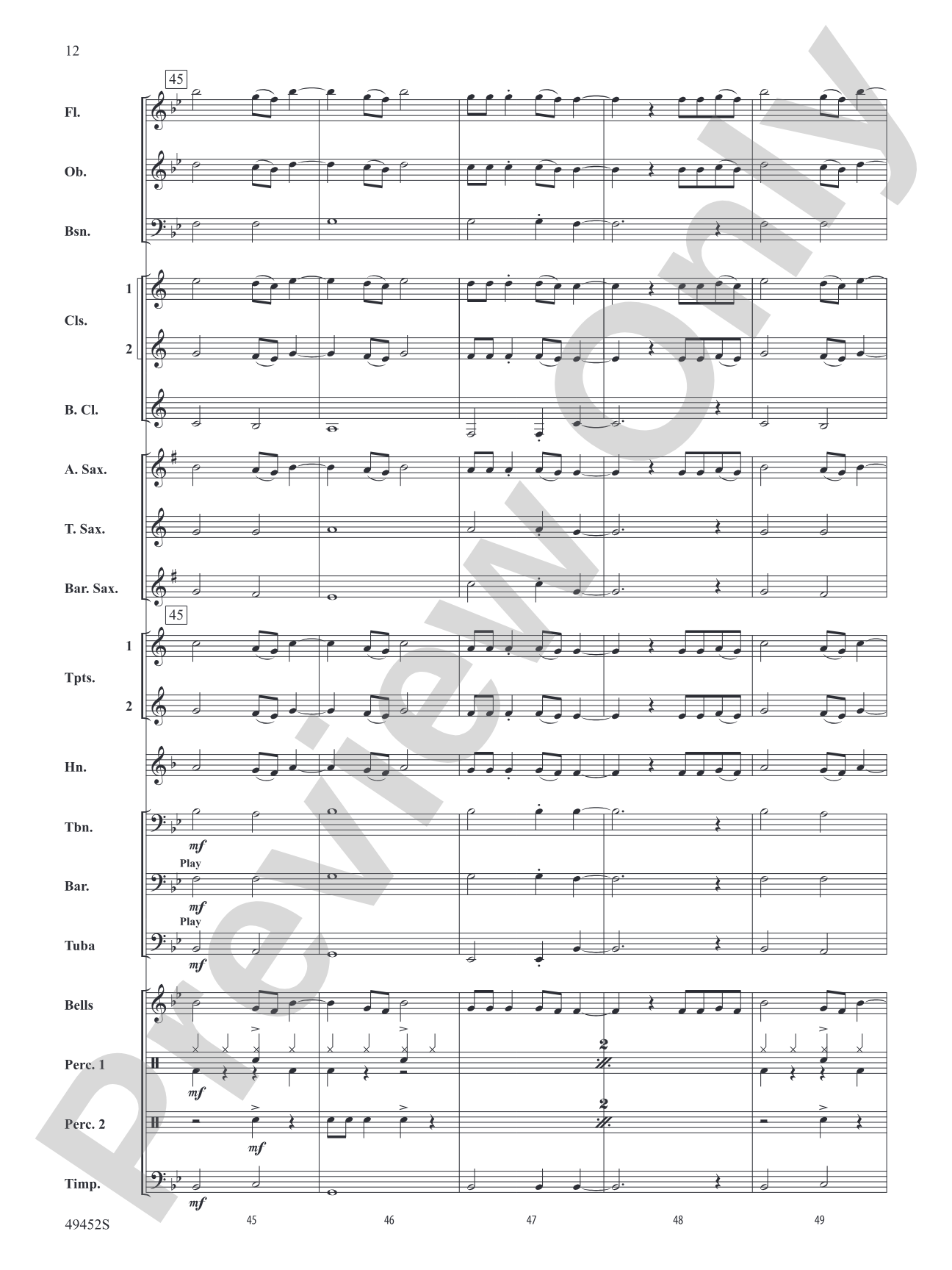 Meant To Be: Concert Band Conductor Score & Parts