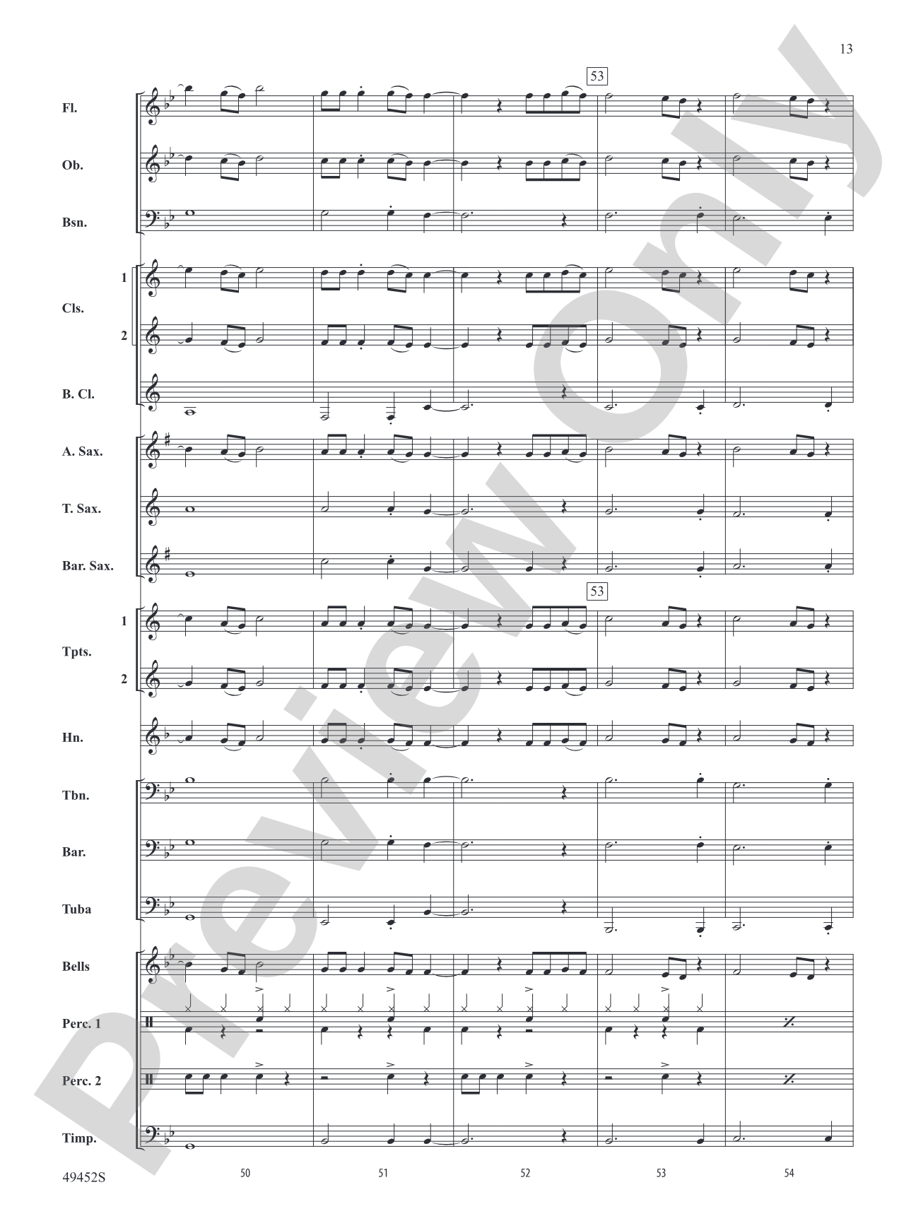 Meant To Be: Concert Band Conductor Score & Parts