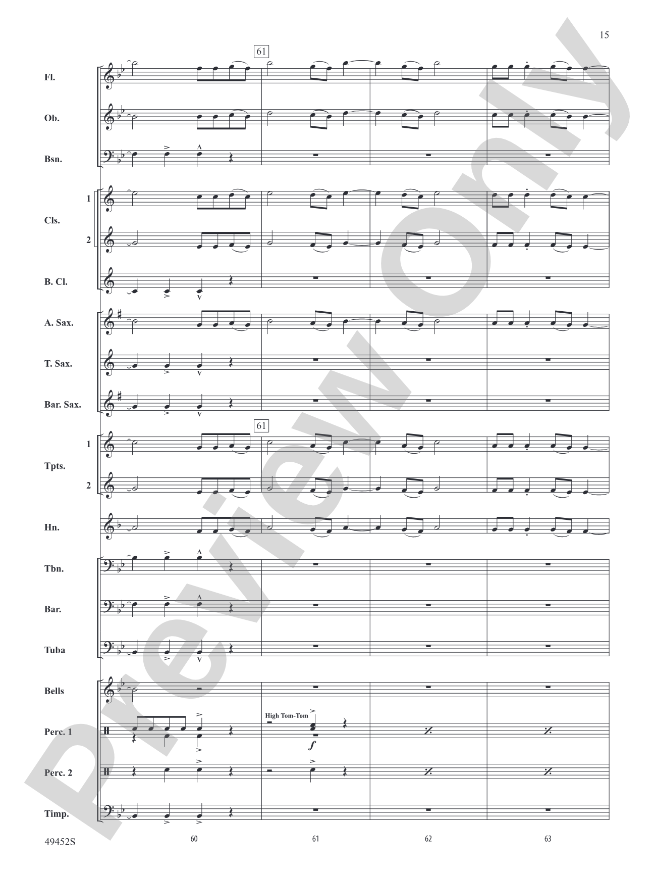 Meant To Be: Concert Band Conductor Score & Parts