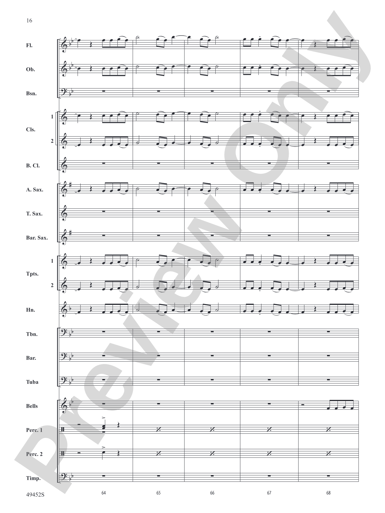 Meant To Be: Concert Band Conductor Score & Parts