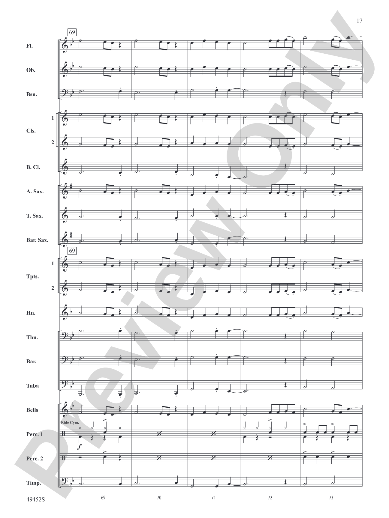 Meant To Be: Concert Band Conductor Score & Parts