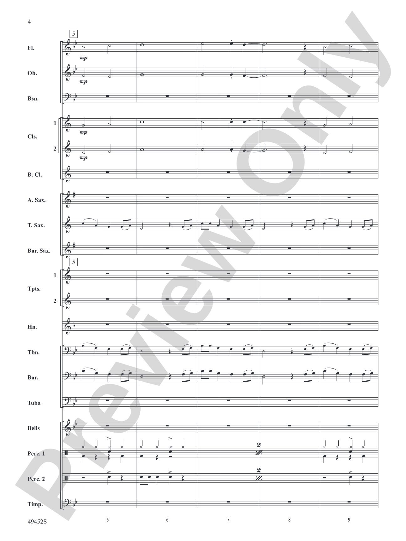 Meant To Be: Concert Band Conductor Score & Parts