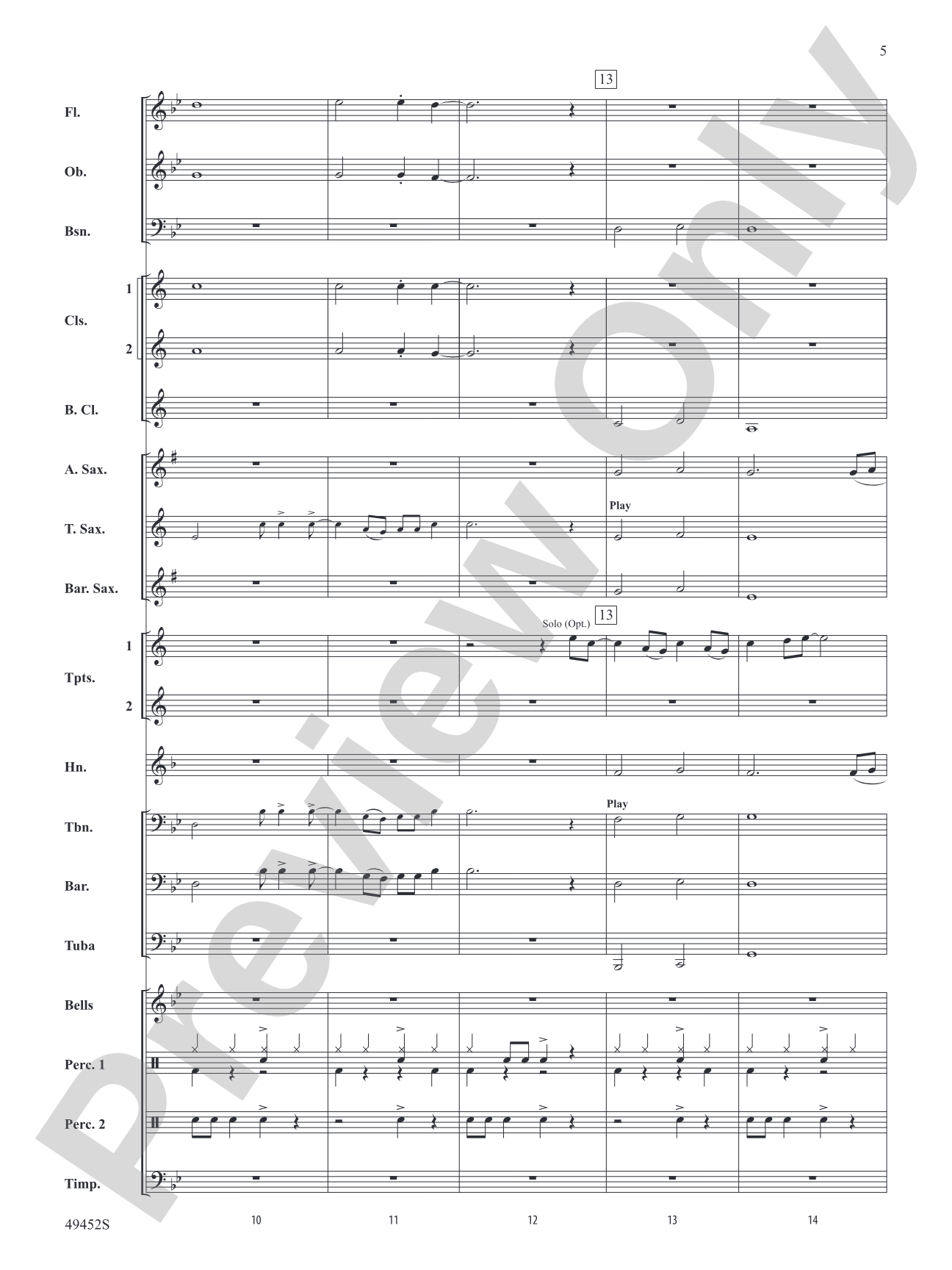 Meant To Be: Concert Band Conductor Score & Parts