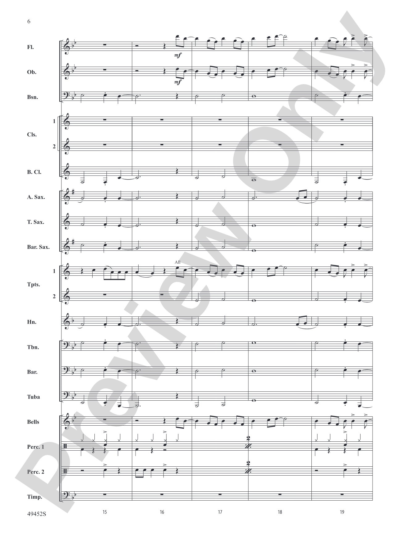 Meant To Be: Concert Band Conductor Score & Parts