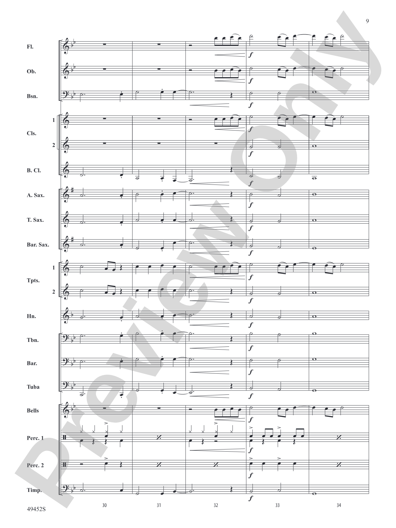 Meant To Be: Concert Band Conductor Score & Parts