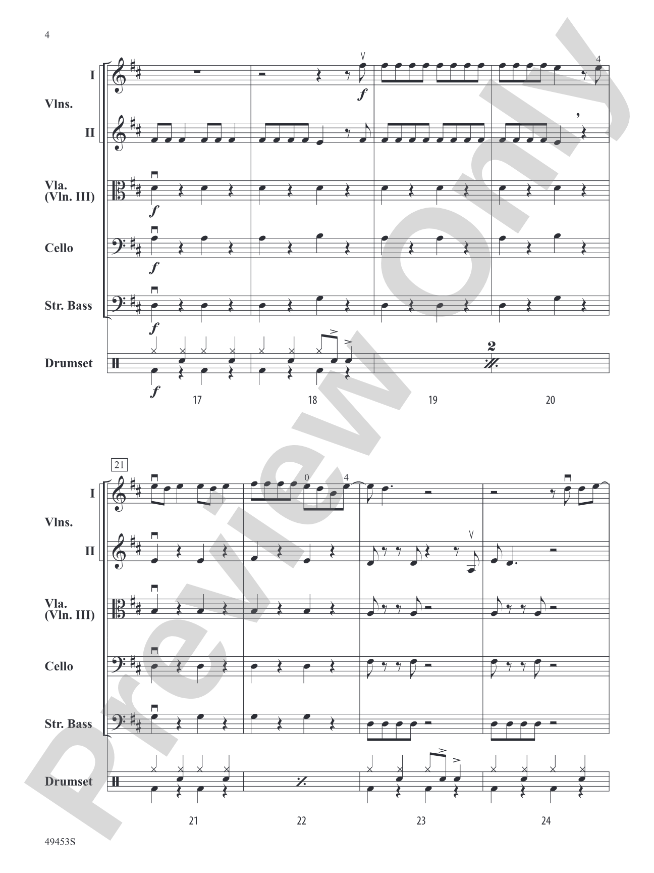 Like I Love Country Music: String Orchestra Conductor Score & Parts