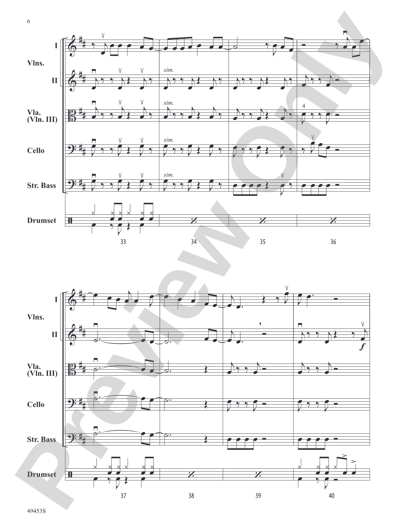 Like I Love Country Music: String Orchestra Conductor Score & Parts