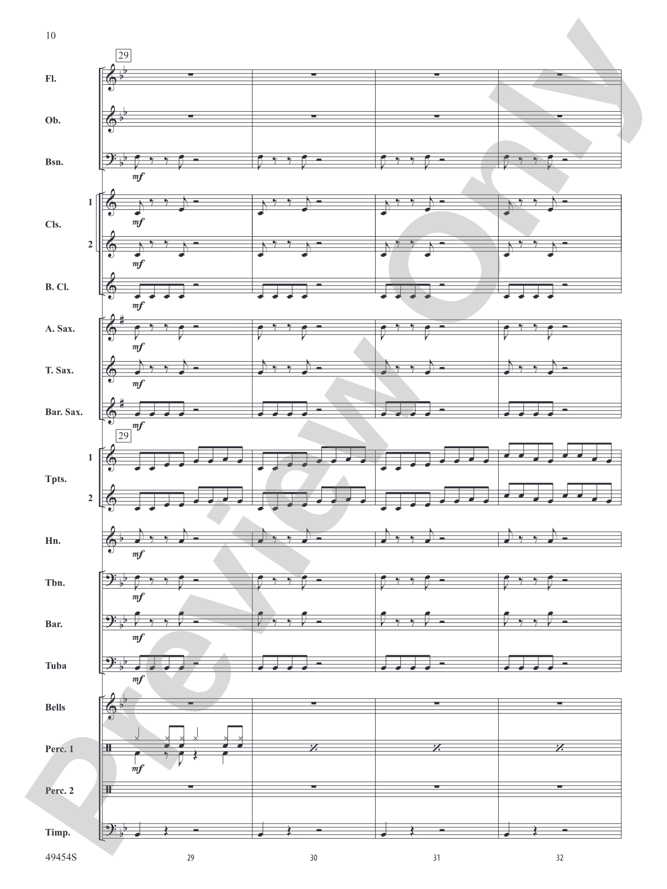 Like I Love Country Music: Concert Band Conductor Score & Parts